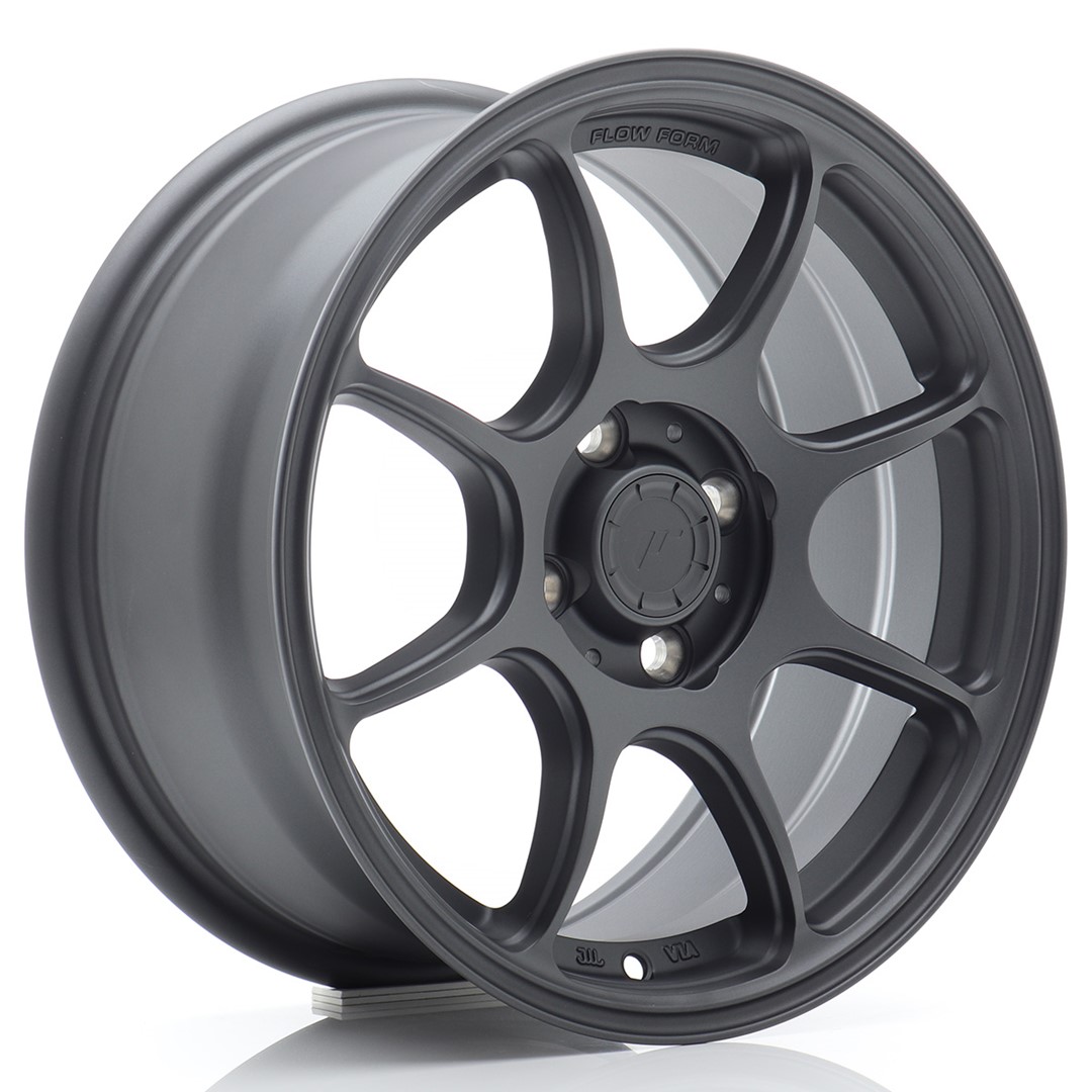 Japan Racing SL04 15x7 ET38 4x100 Matt Gun Metal