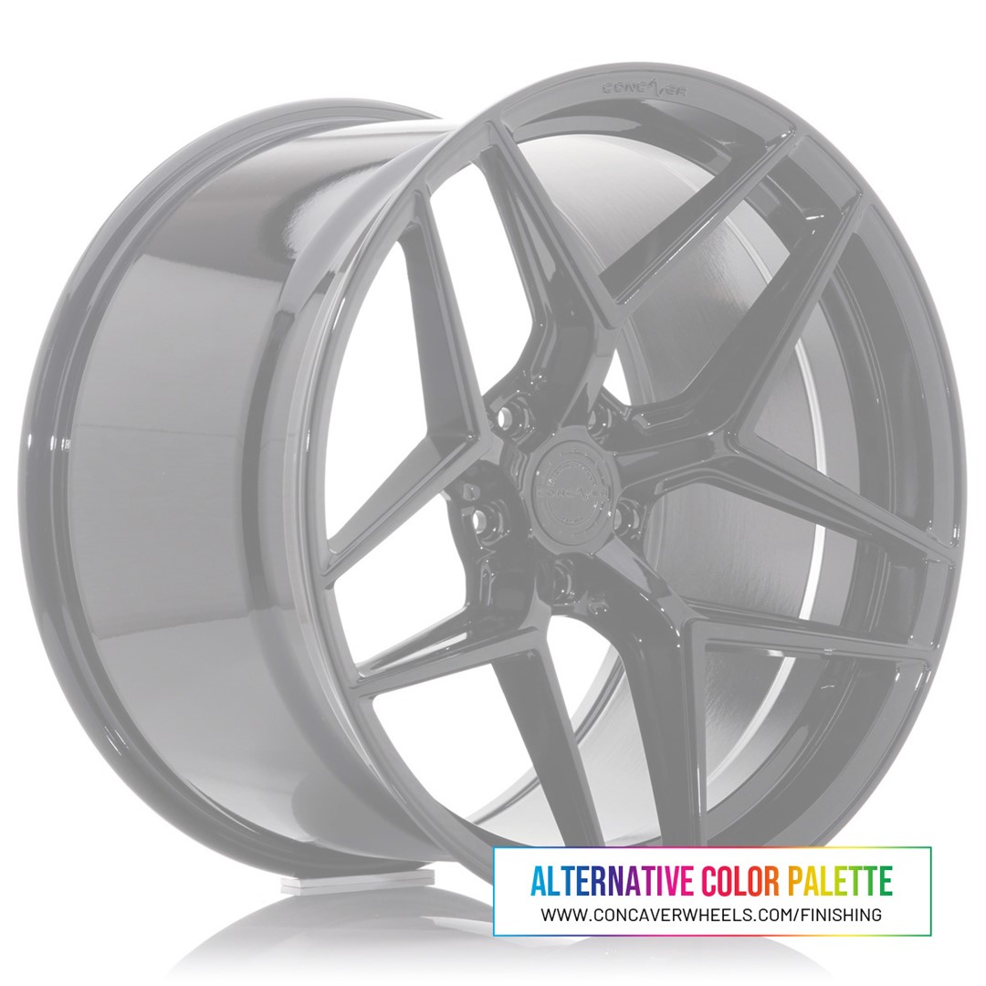 Concaver CVR2 22x9.5 ET0-35 Custom Finish (ET, LK und Farbe frei wählbar)