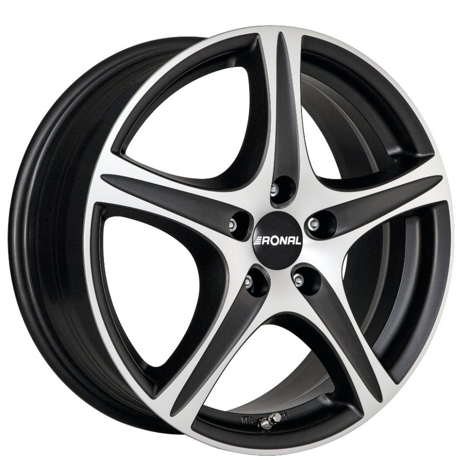 RONAL R56  17X7.0 ET40 5X112 MATTSCHWARZ-FRONTKOPIERT