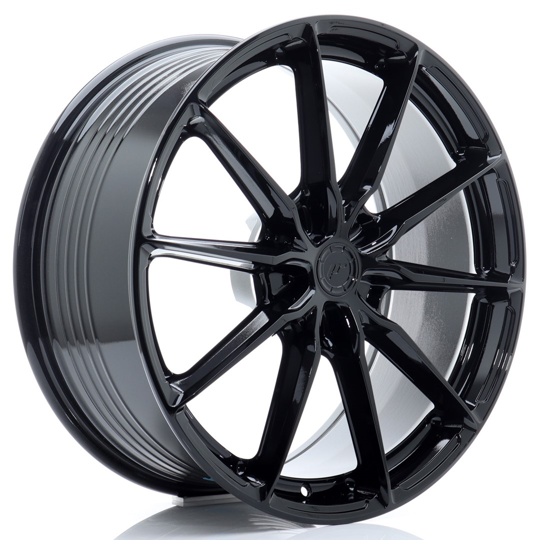 Japan Racing JR37 21x9.5 ET10-58 Blank (5H) Gloss Black