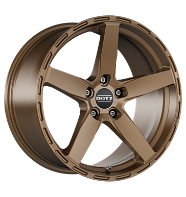 Dotz MARINABAY BRONZE 20x8.5 ET28 5x112 Bronzo Opaco