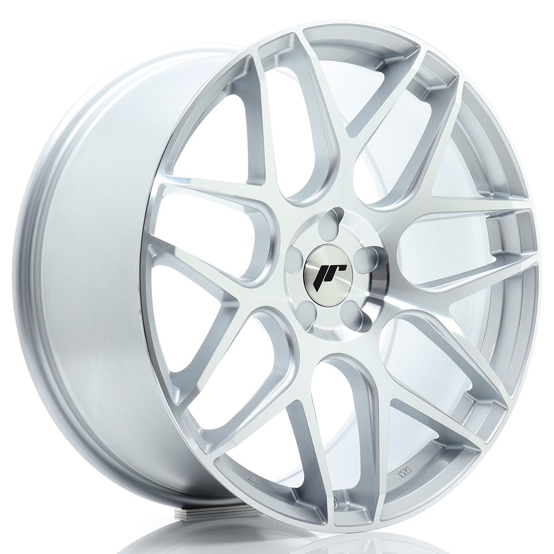 Japan Racing JR18 20x8.5 ET20-40 Blank (5H) Silver Machined Face