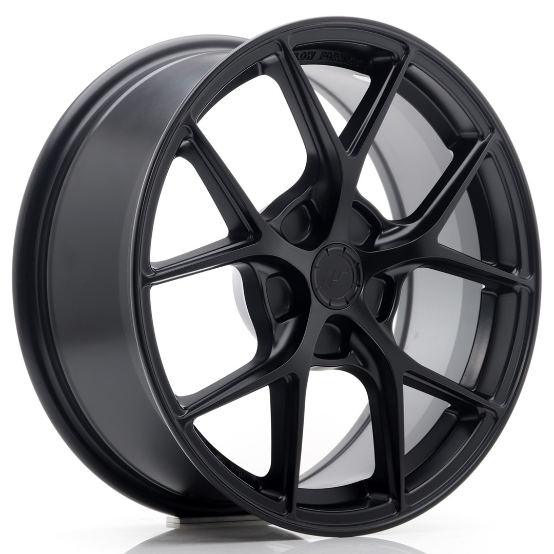 Japan Racing SL01 17x7 ET20-40 Noir Mat (ET et entraxe sélectionnables)
