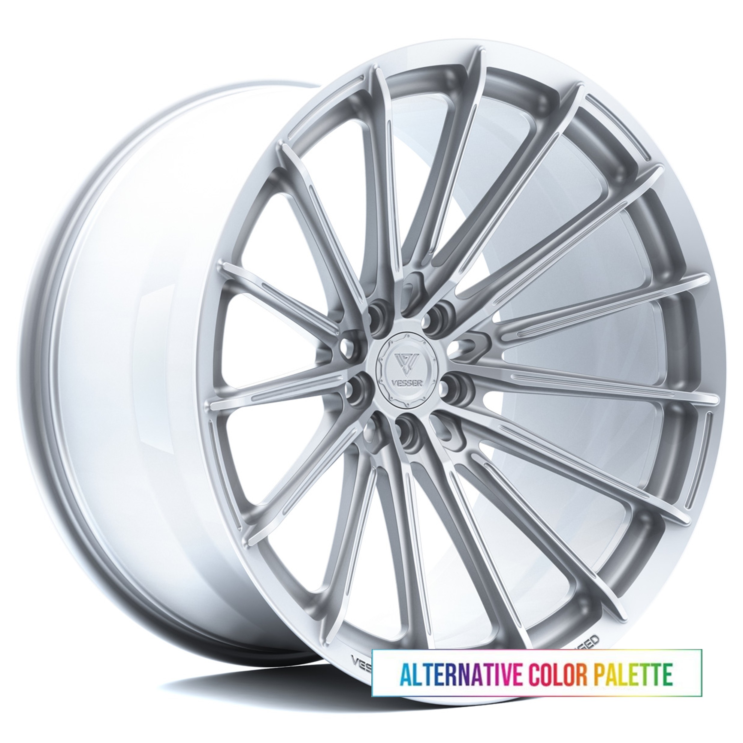 Vesser VSR4 19x10 ET20-51 Custom Finish (ET, LK und Farbe frei wählbar)