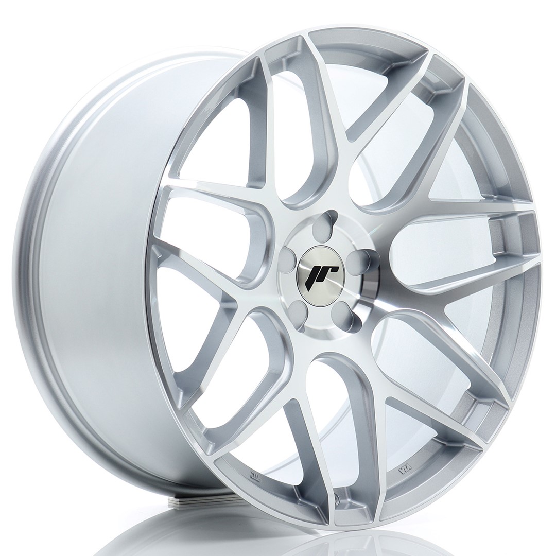 Japan Racing JR18 20x9.5 ET20-35 Silver Machined Face (ET und LK frei wählbar)