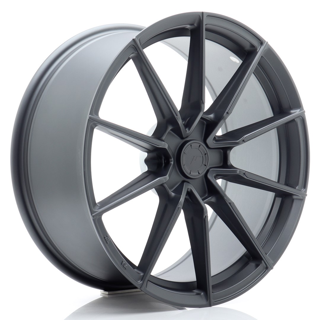 Japan Racing SL02 19x8 ET40 Blank (5H) Matt Gun Metal