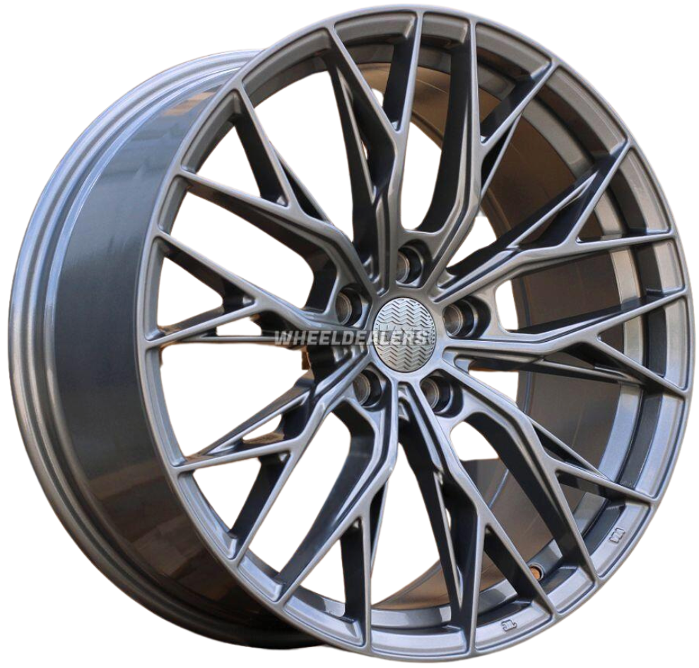 Haxer HX042 19x8.5 ET40 5x112 Gun Metal