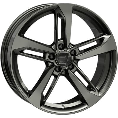 2DRV WH36 in Dark Gunmetal Lackiert Farbe