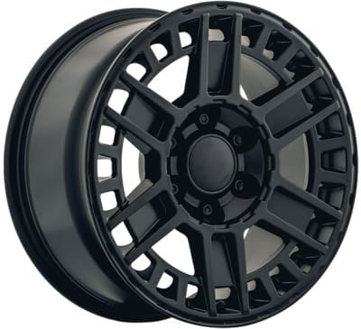 WP Wheels Commander in Matt Schwarz Farbe