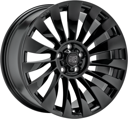 MSW 37T 19x8.5 ET35 5x114.3 Noir brillant