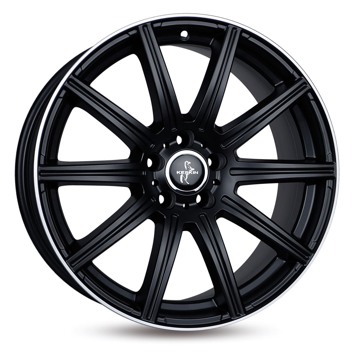 Keskin KT16 Dynamic in Matt Black Lip Polish Farbe