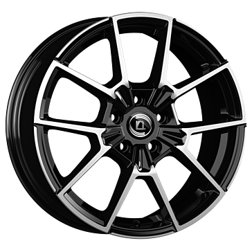 Diewe Wheels NEVE 16x6 ET35 5x100 Black Diamond