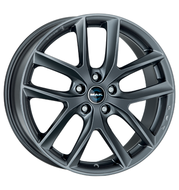 MAK VOLTAGE 19x8 ET40 5x120 Gloss Gun Metallic