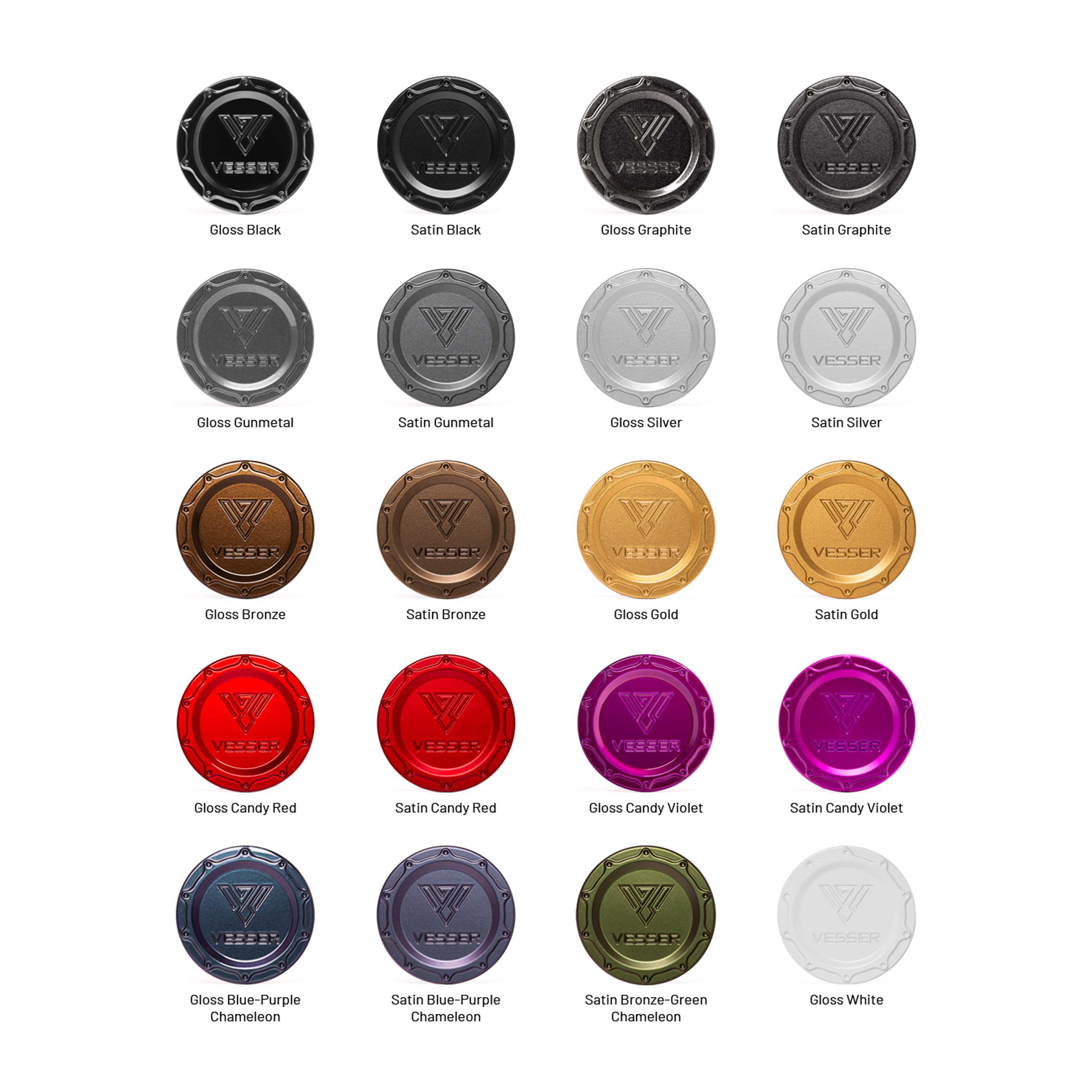 Vesser VSR7 20x10 ET10-39 Finition personnalisée (ET, LK et couleur au choix)