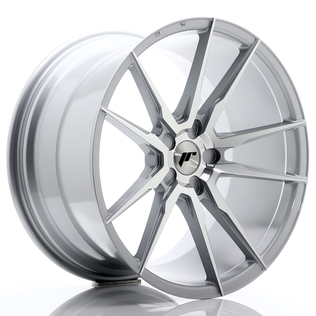 Japan Racing JR21 20x11 ET30-50 Silver Machined Face (ET und LK frei wählbar)