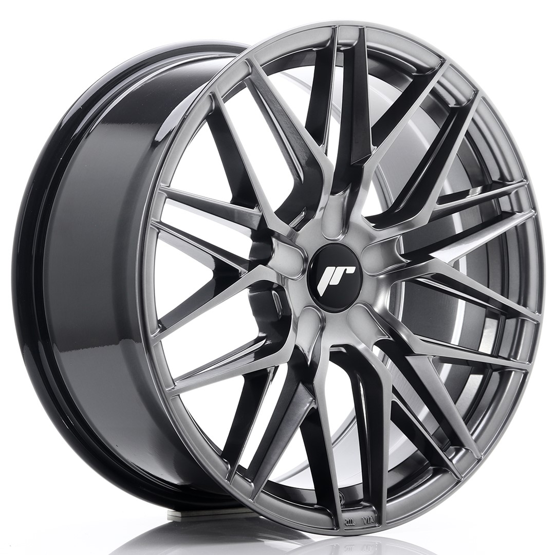 Japan Racing JR28 18x8.5 ET20-40 Blank (5H) Hyper Black