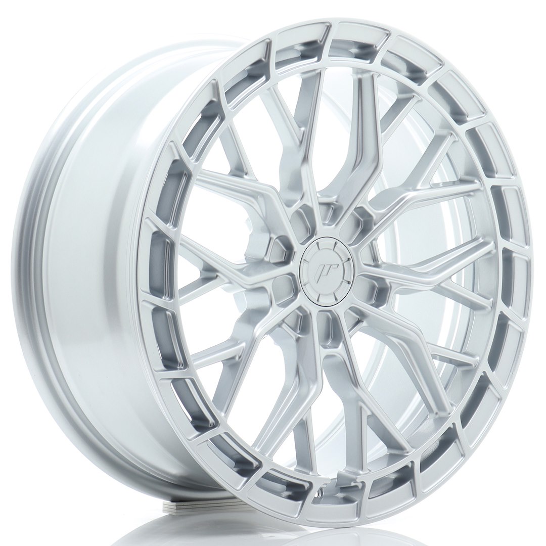 Japan Racing JR48 18x8 ET20-45 Argent Hyper (ET et PCD sélectionnables)