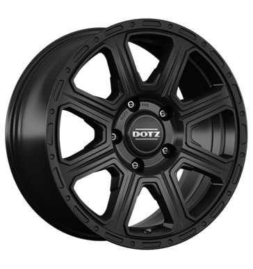 Dotz KALAHARI BLACK 18x8 ET30 5x120 Black Matt