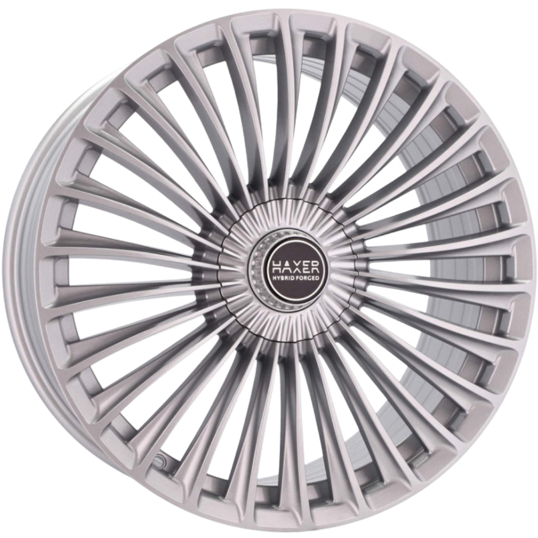 Haxer HX09F 19x8.5 ET43 5x112 Silver Shining
