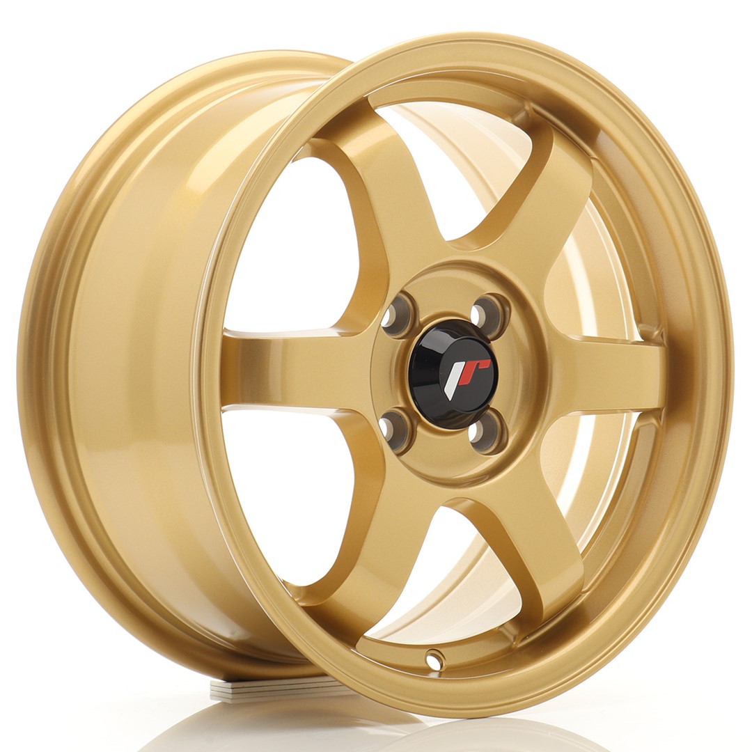Japan Racing JR3 15x7 ET40 4x100 Gold