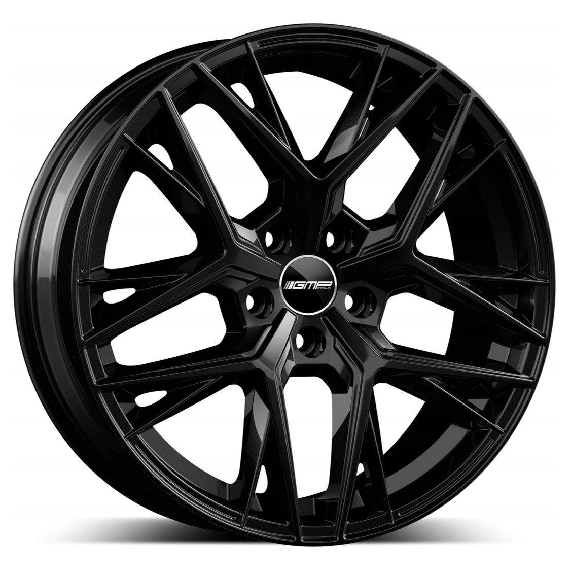 GMP LUNICA 20X9.5 ET50 5X112 BLACK GLOSSY