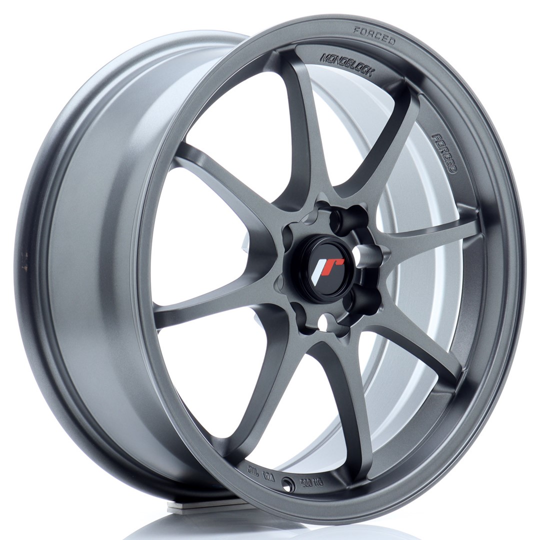 Japan Racing JR5 17x7 ET38 4x100 Matt Gun Metal