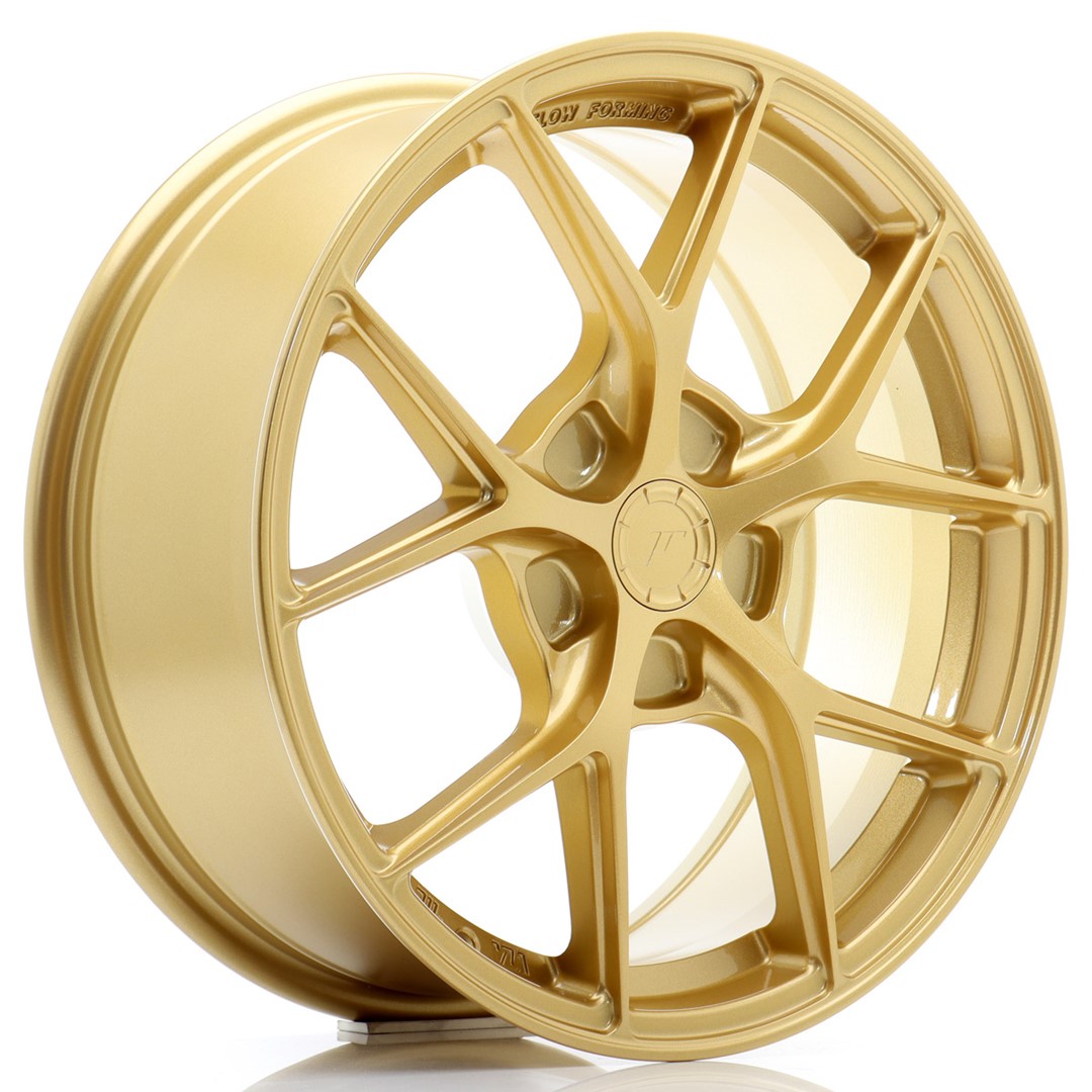 Japan Racing SL01 17x7 ET20-40 Blank (5H) Gold