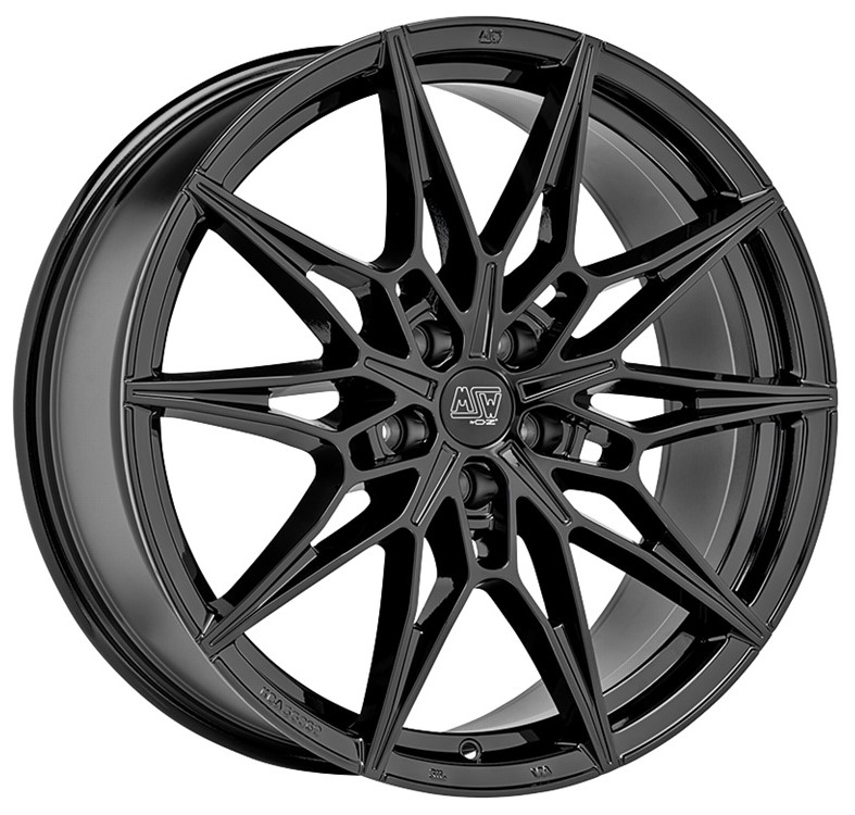 MSW 75 19x8.5 ET26.1 5x112 Gloss Black