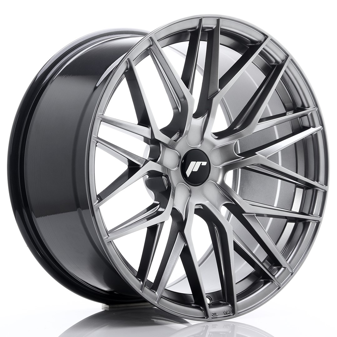 Japan Racing JR28 20x10 ET20-40 Hyper Black (ET und LK frei wählbar)