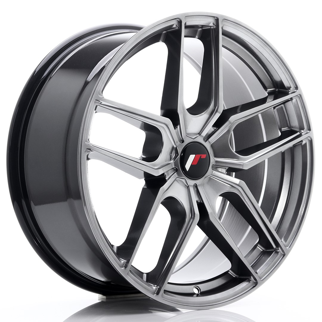 Japan Racing JR25 19x8.5 ET20-40 Hyper Black (ET und LK frei wählbar)