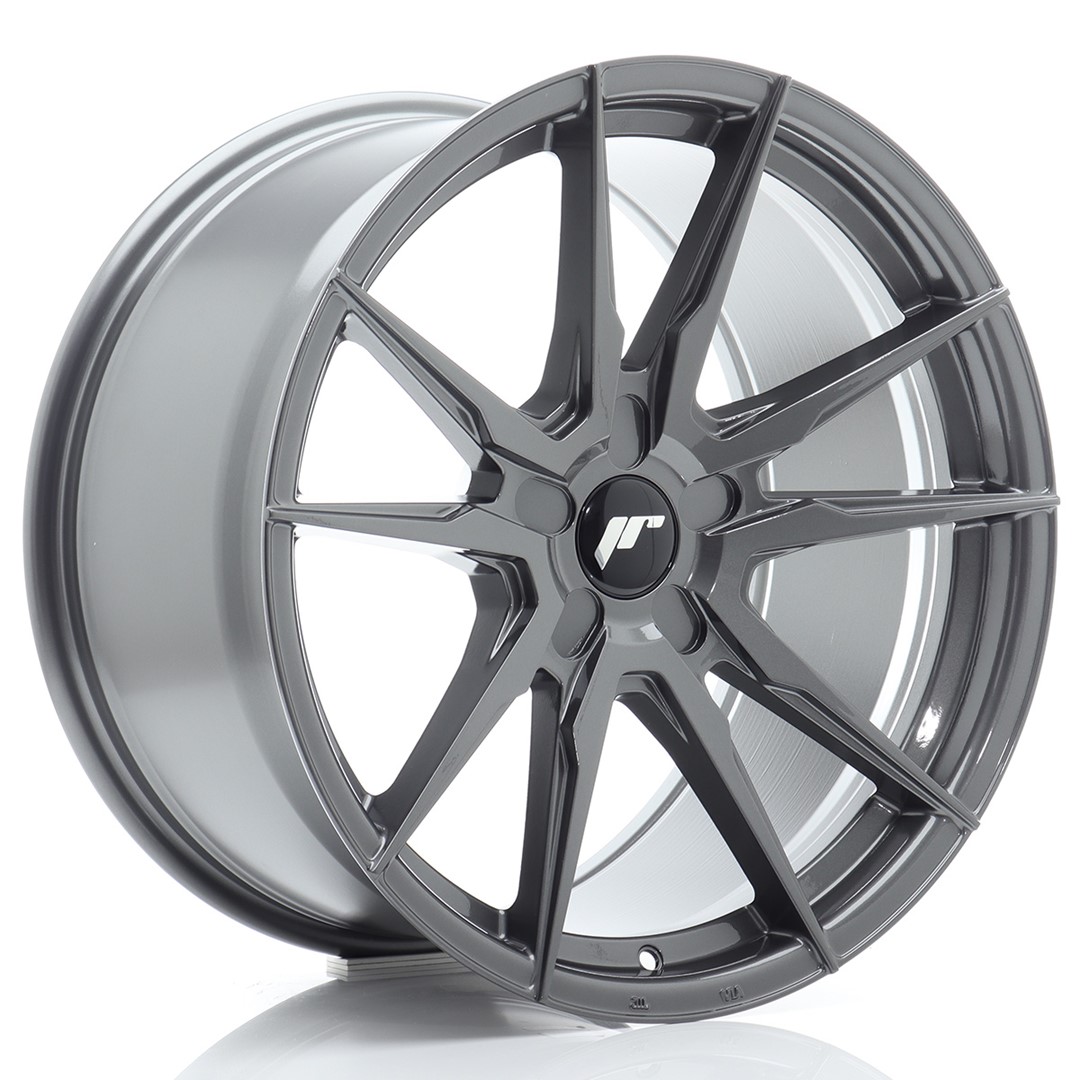 Japan Racing JR21 19x9 ET20-40 Hyper Gray (ET and PCD freely selectable)