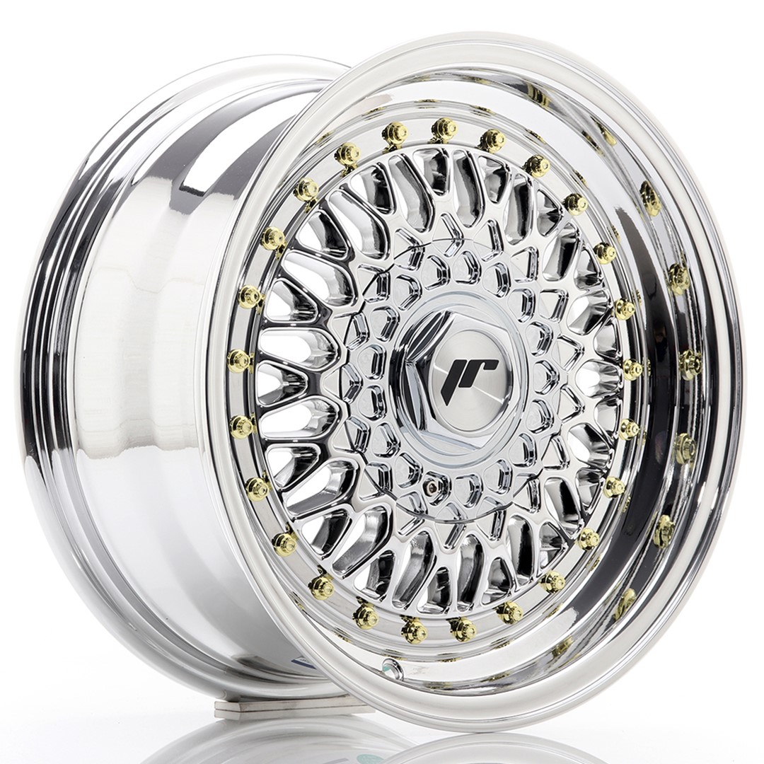 Japan Racing JR9 15x7 ET20 4x100/108 Chrome