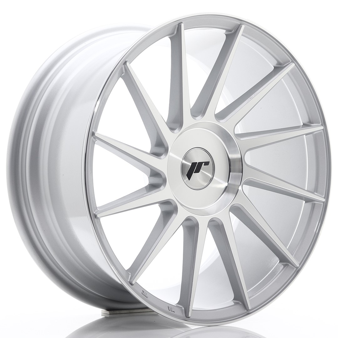 Japan Racing JR22 18x8.5 ET40 Blank Silver Machined Face
