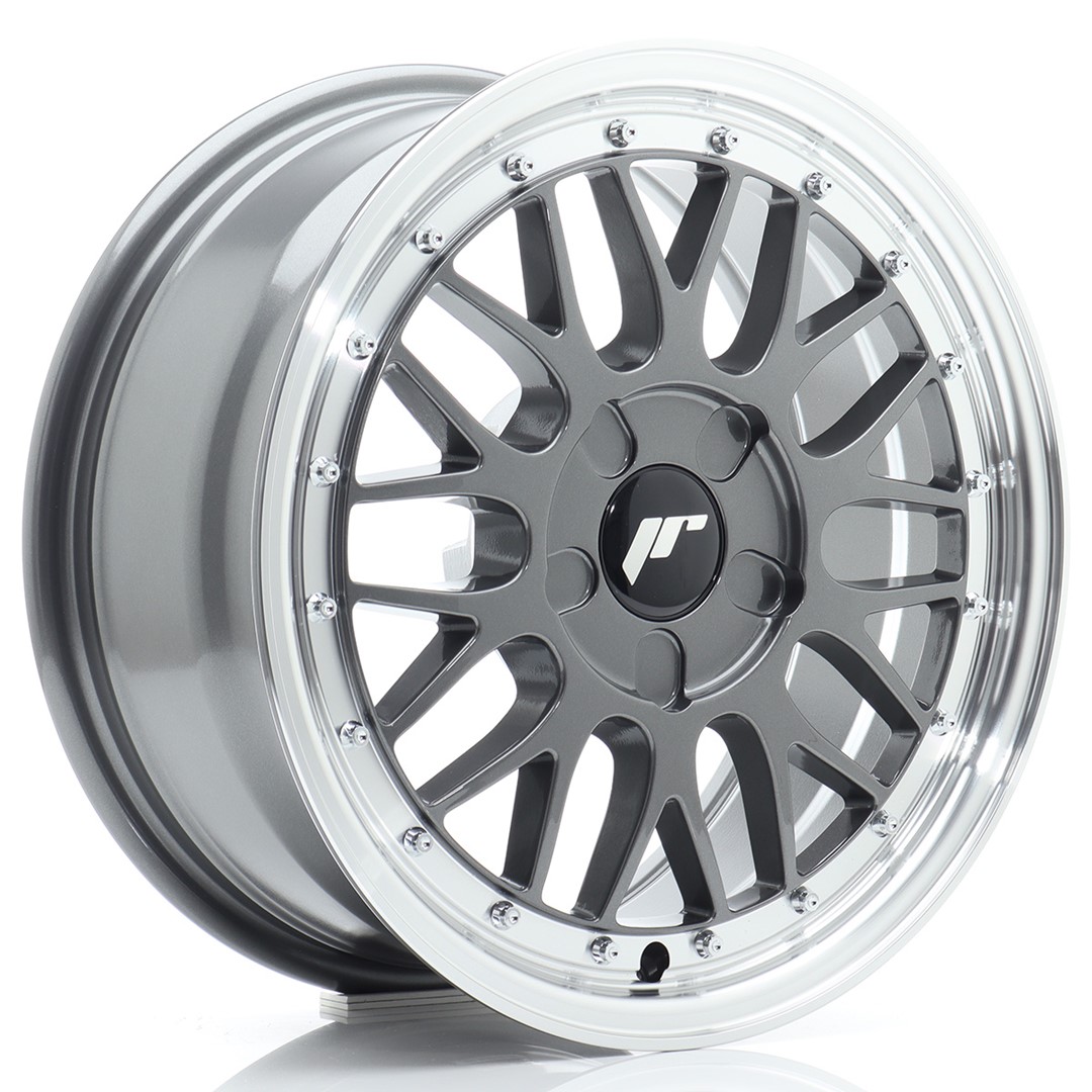 Japan Racing JR23 16x7 ET20-45 Blank (5H) Hyper Grey Machined Lip