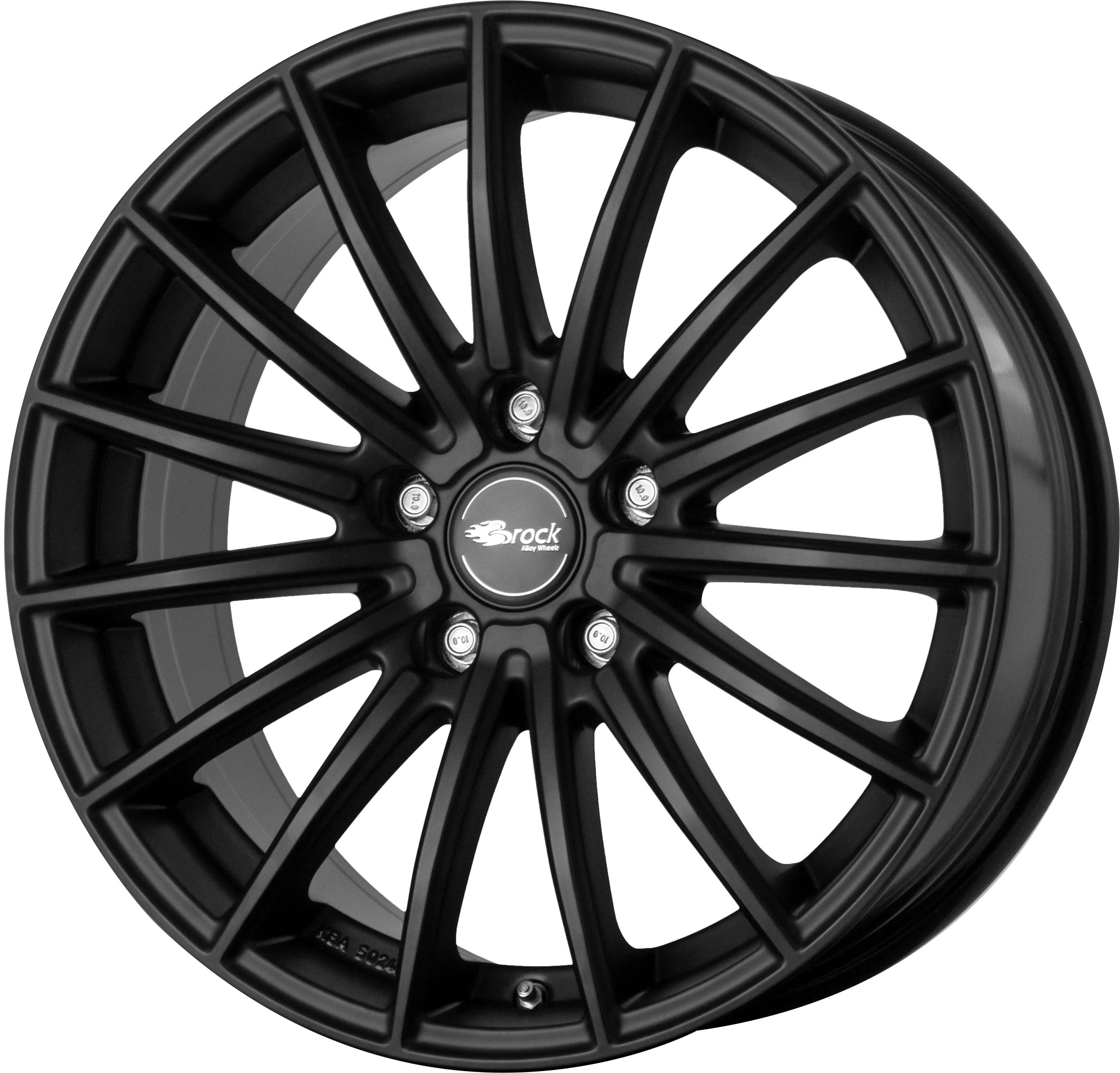 Brock B36 17x7.5 ET45 5x112 Satin Black Matt (SBM)