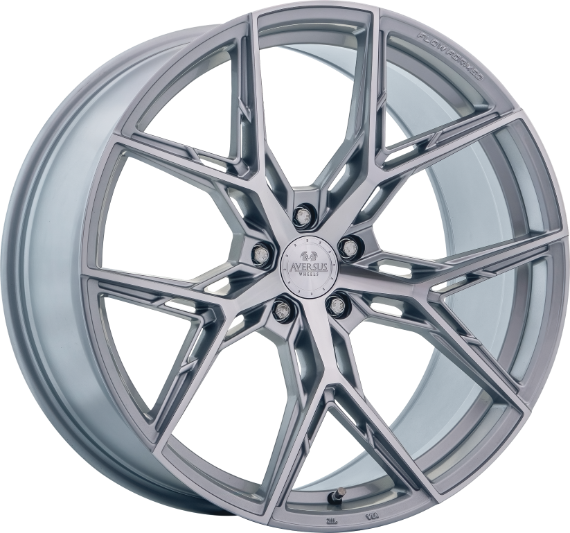 Aversus HYPERION 19x8.5 ET30 5x112 Glanz-Silber Poliert