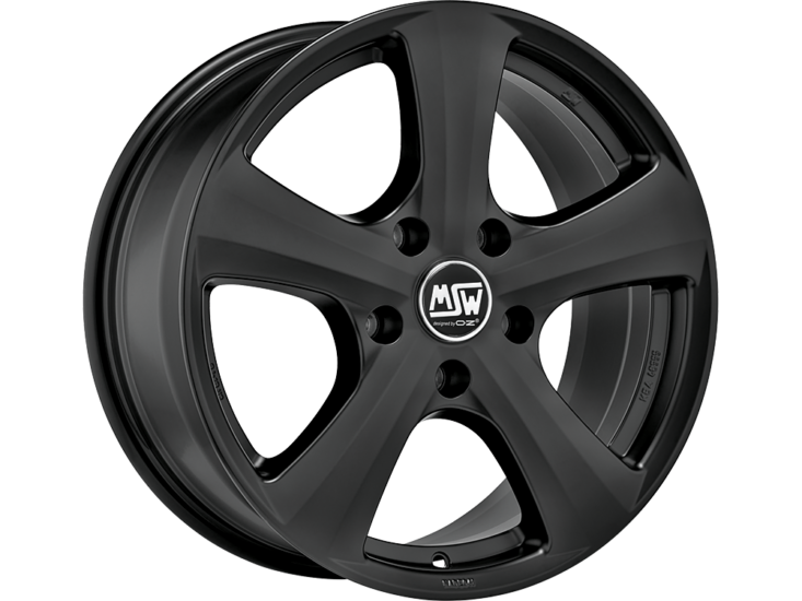 MSW 19 W 16x6.5 ET50 5x112 Matt Black
