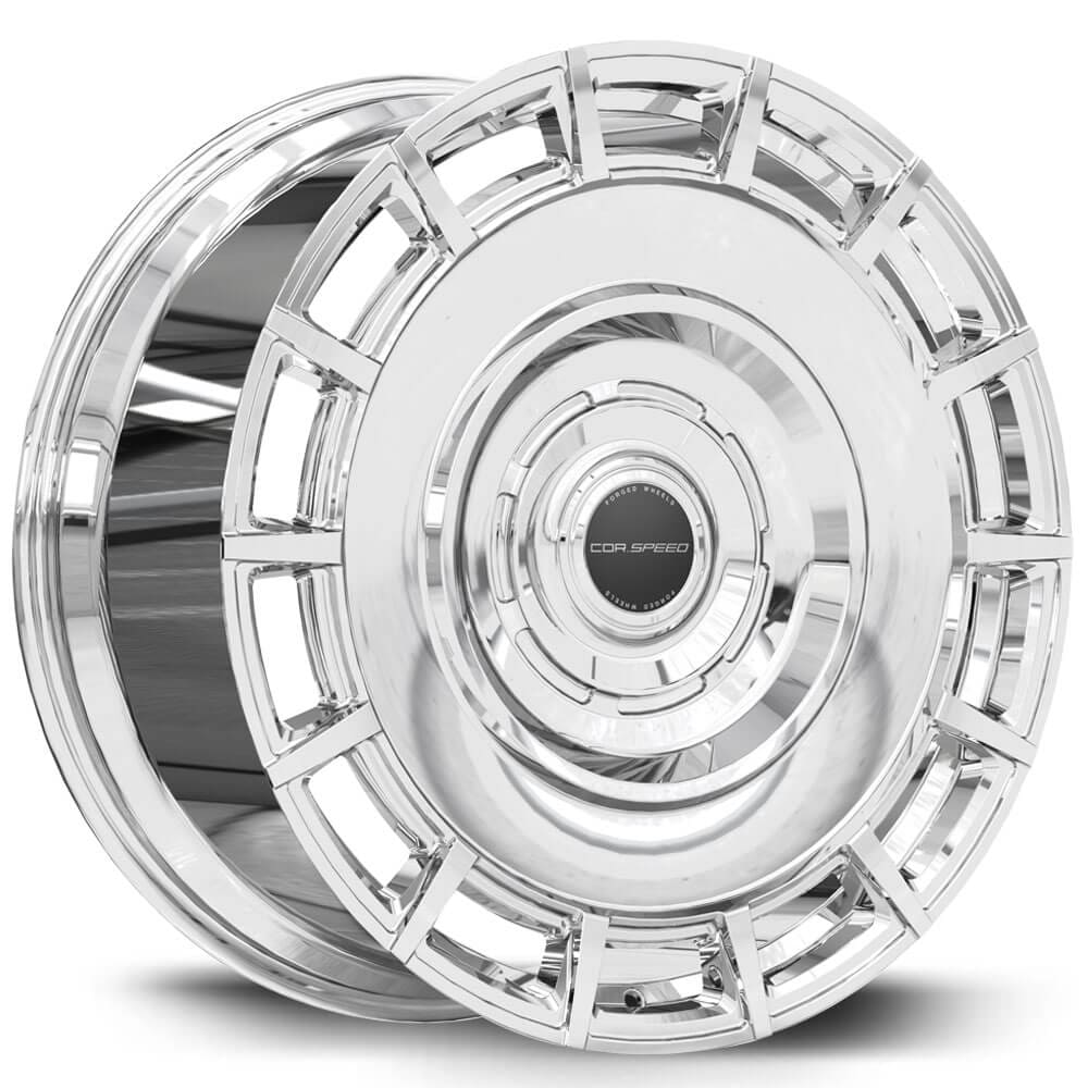 Corspeed Forged Imperio Felgen in Full Polished Farbe
