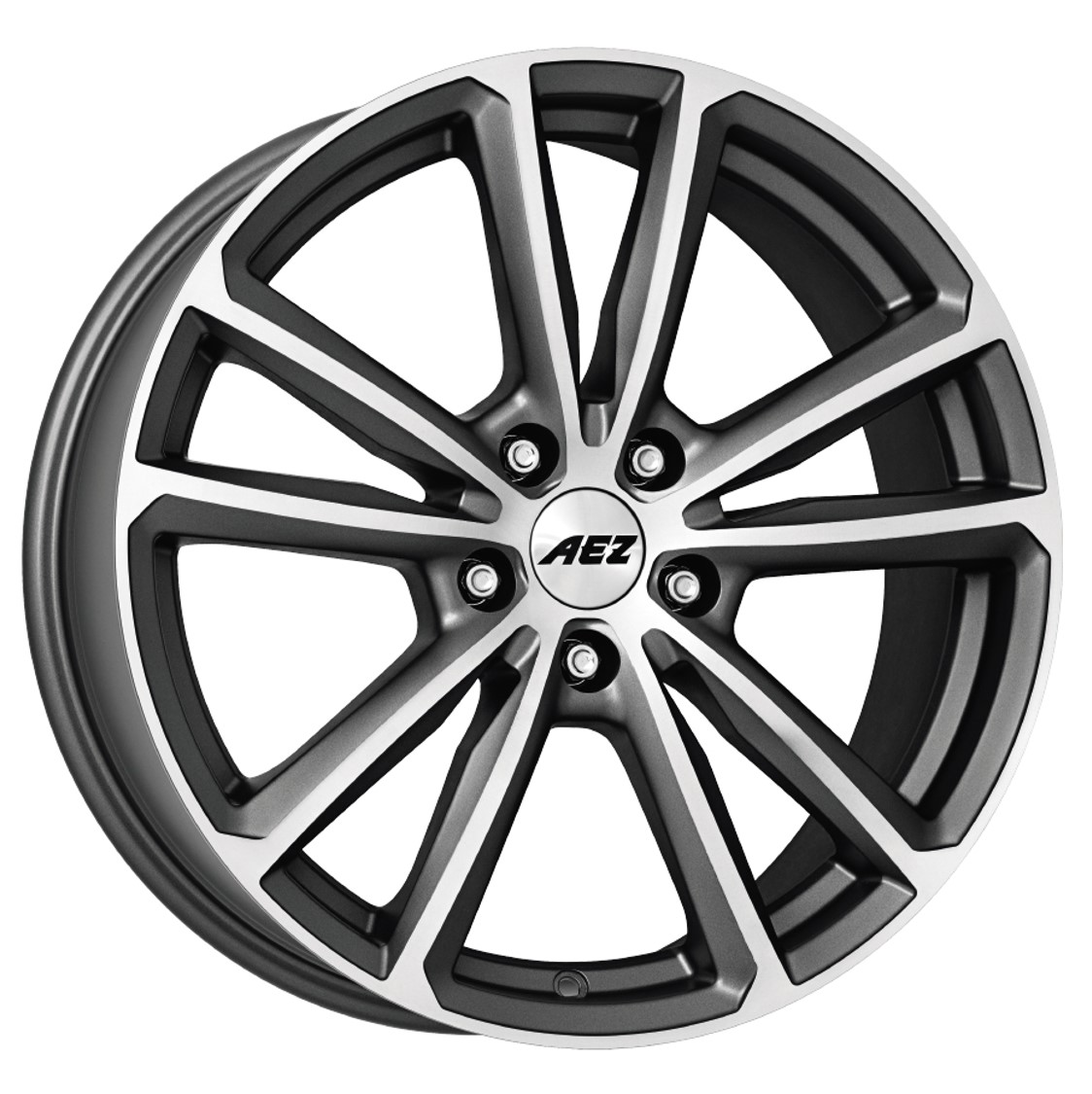 AEZ TIOGA TITAN 17x7 ET48 5x108 Graphite Matt Polished