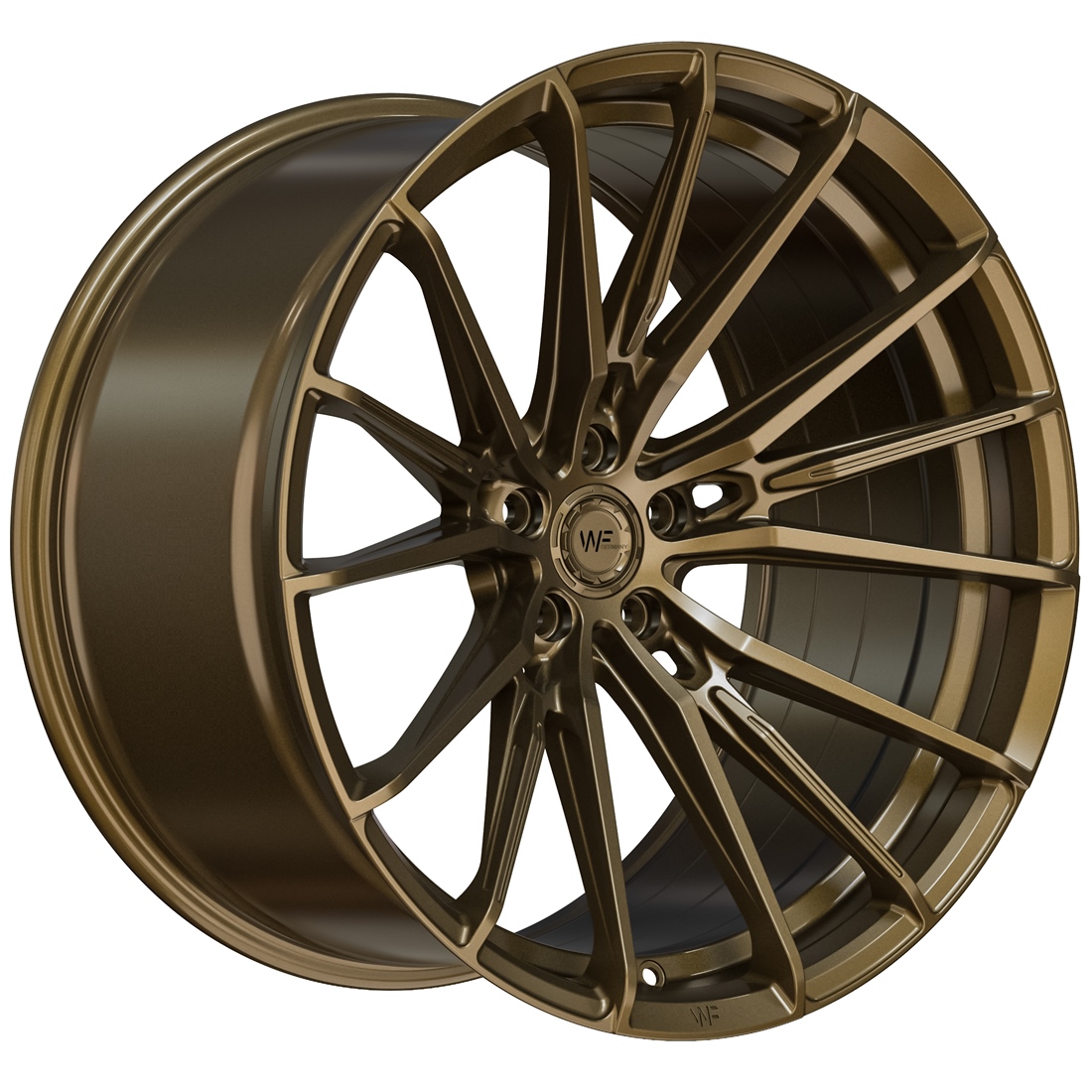 Wheelforce Wheels CF.4-FFR 21x11.5 ET17 5x112 Satin Bronze
