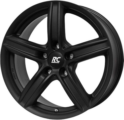 RCDesign RC21 17x7.5 ET34 5x120 Schwarz Klar Matt (SKM)