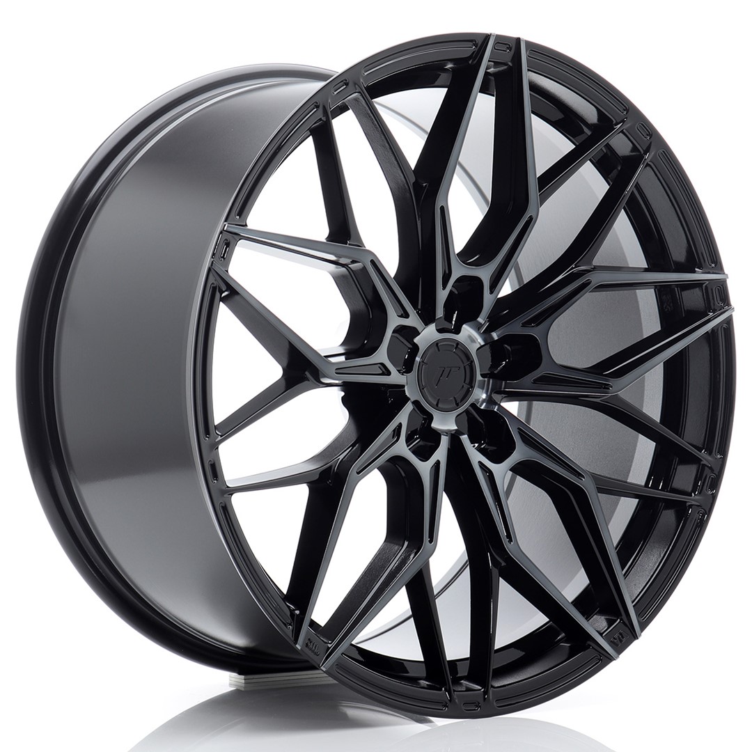 Japan Racing JR46 20x9.5 ET20-40 Blank (5H) Black Machined Tinted Face