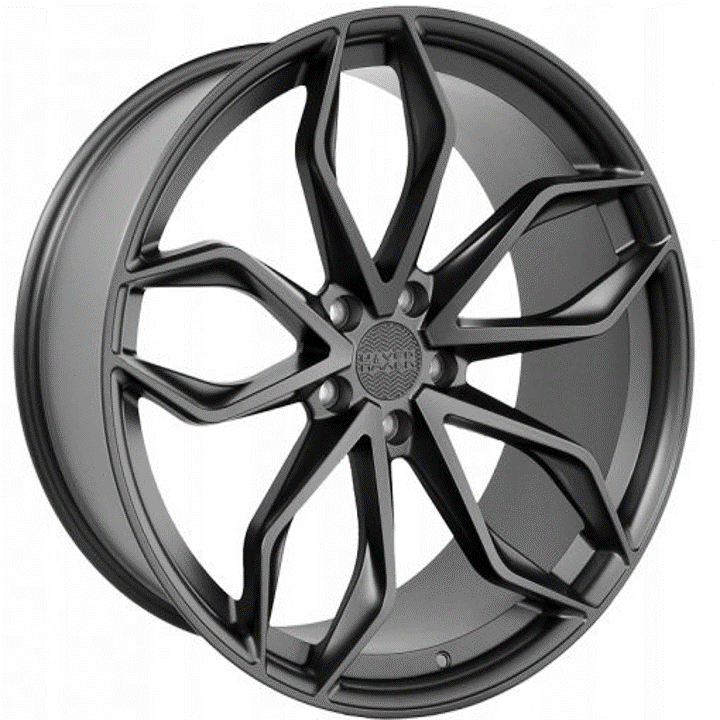 Haxer HX021 21x10.5 ET38 5x120 Gun Metal Half Matt