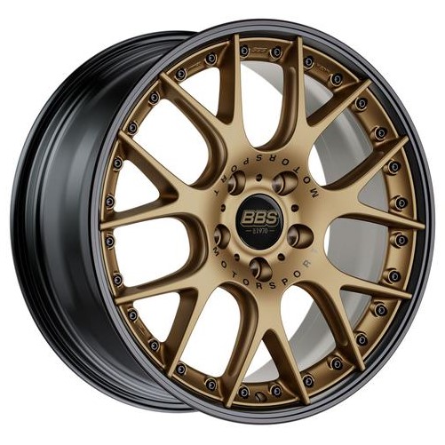 BBS CH-R II 20x10.5 ET25 5x112 Bronze Satiné/Noir