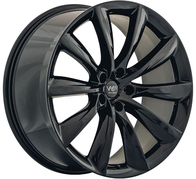 WP Wheels 647 in Glanz Schwarz Farbe