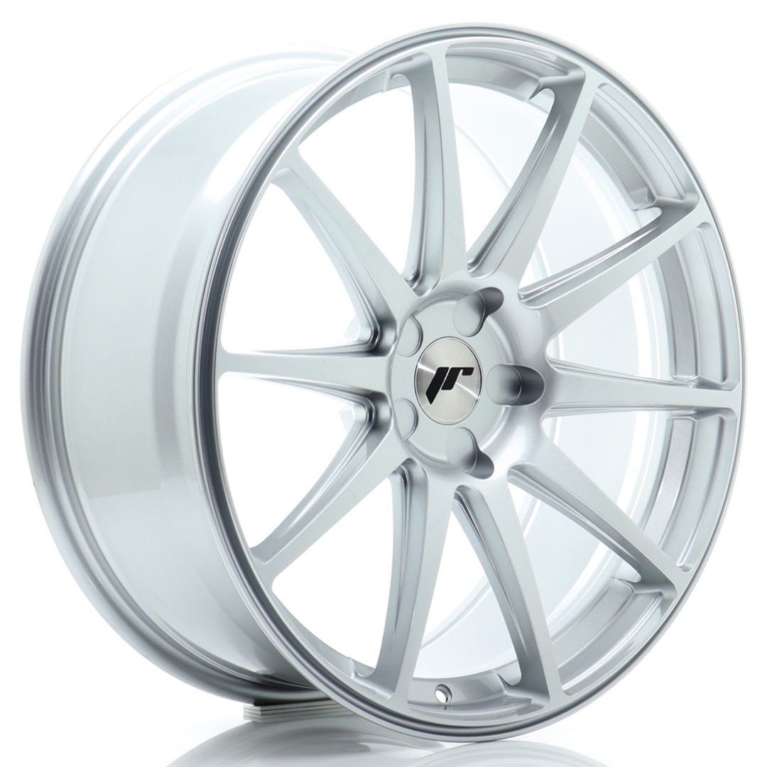 Japan Racing JR11 20x8.5 ET20-35 Hyper Silver (ET and PCD freely selectable)