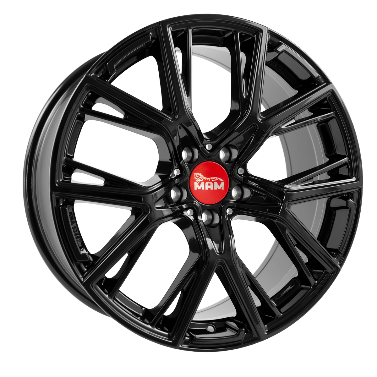 MAM alloy wheels B4 19x8.5 ET40 5x120 Black Painted
