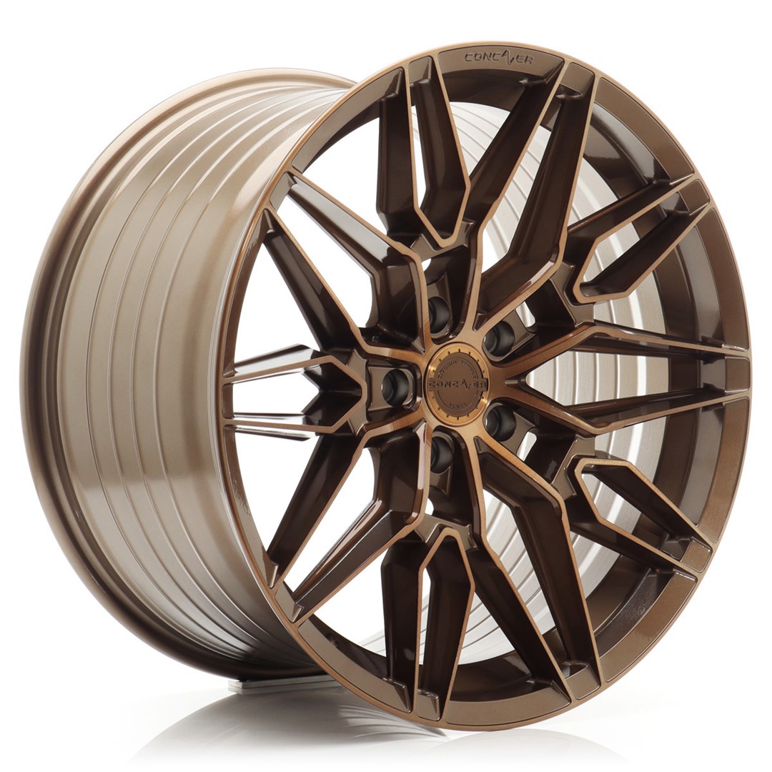 Concaver CVR6 20x10 ET20-48 Bronze Brossé (ET et entraxe au choix)