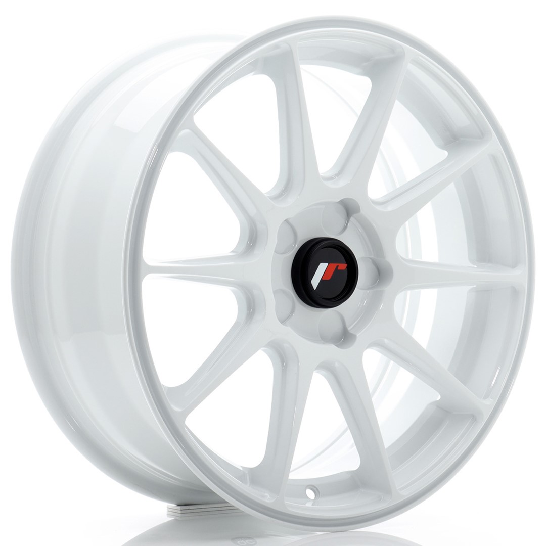 Japan Racing JR11 17x7 ET20-38 Blank (5H) White