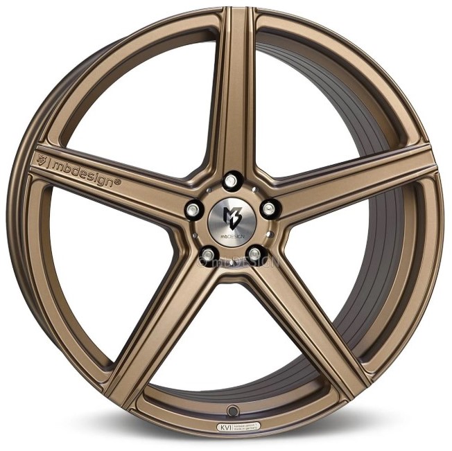 mbDESIGN KV1 S 21x9 ET37 5x108 Bronze Light Matt